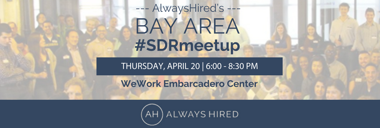 #SDRMeetup Breaking Records at WeWork Embarcadero