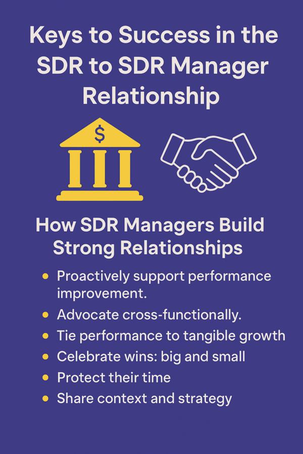 SDR Manager Relationship Success Tips